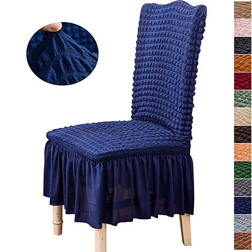 Bubble Plaid Stretch Dining Chair Covers Slipcovers Thick With Chair Cover Skirt For Kitchen Dining Wedding Housse Pure Color
Bubble Plaid Stretch Dining Chair Covers Slipcovers Thick With Chair Cover Skirt For Kitchen Dining Wedding Housse Pure Color
