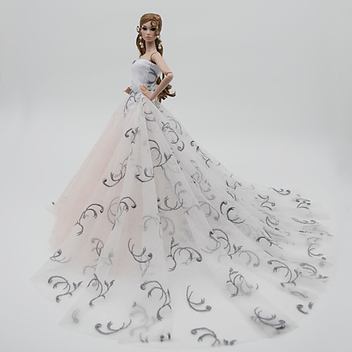 Doll accessories Doll Clothes Doll Dress Wedding Dress Party / Evening Wedding Ball Gown Print Tulle Lace Organza For 11.5 Inch Doll Handmade Toy for Girl's Birthday Gifts Doll Not Included / Kids
Doll accessories Doll Clothes Doll Dress Wedding Dress Party / Evening Wedding Ball Gown Print Tulle Lace Organza For 11.5 Inch Doll Handmade Toy for Girl's Birthday Gifts Doll Not Included / Kids