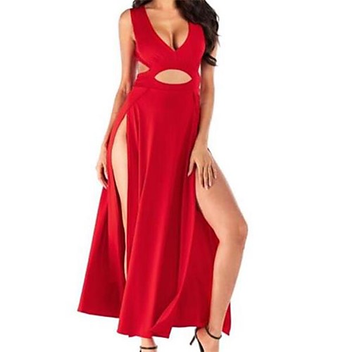 Women's Sheath Dress Maxi long Dress Camel White Black Red Sleeveless Solid Color Split Summer V Neck 1920s Sexy Boho Party Club Beach 2021 S M L
Women's Sheath Dress Maxi long Dress Camel White Black Red Sleeveless Solid Color Split Summer V Neck 1920s Sexy Boho Party Club Beach 2021 S M L