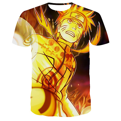 Inspired by Naruto Uchiha Sasuke Anime Cartoon 100% Polyester 3D 3D Harajuku Graphic T-shirt For Women's / Men's
Inspired by Naruto Uchiha Sasuke Anime Cartoon 100% Polyester 3D 3D Harajuku Graphic T-shirt For Women's / Men's