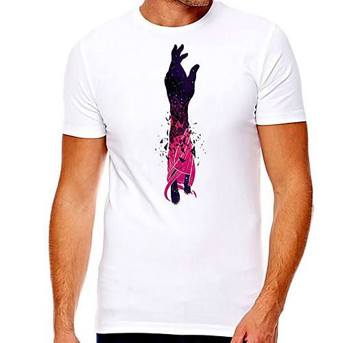 Men's Unisex Tee T shirt Hot Stamping Graphic Prints Hand Plus Size Print Short Sleeve Casual Tops Cotton Basic Designer Big and Tall White
Men's Unisex Tee T shirt Hot Stamping Graphic Prints Hand Plus Size Print Short Sleeve Casual Tops Cotton Basic Designer Big and Tall White