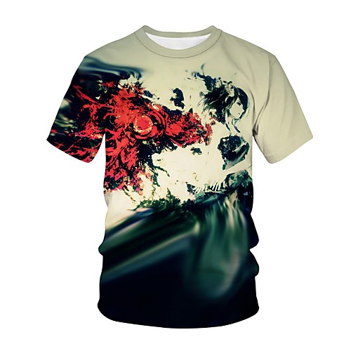 Inspired by Tokyo Ghoul Cosplay Anime Cartoon 100% Polyester 3D Harajuku Graphic Kawaii T-shirt For Women's / Men's
Inspired by Tokyo Ghoul Cosplay Anime Cartoon 100% Polyester 3D Harajuku Graphic Kawaii T-shirt For Women's / Men's