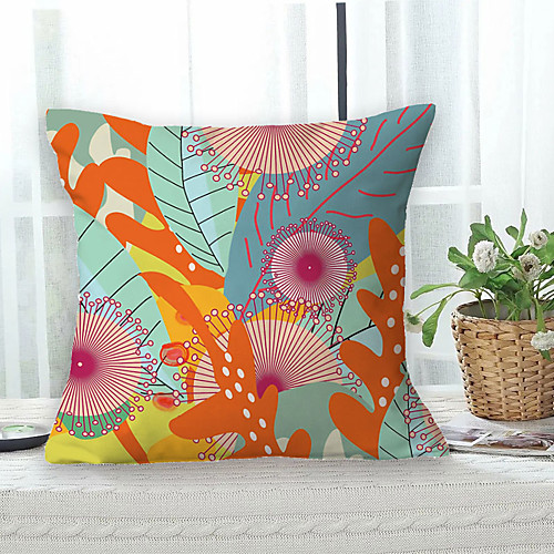 Floral Double Side Cushion Cover 1PC Soft Decorative Square Throw Pillow Cover Cushion Case Pillowcase for Bedroom Livingroom Superior Quality Machine Washable Outdoor Cushion for Sofa Couch Bed Chair Garden Theme
Floral Double Side Cushion Cover 1PC Soft Decorative Square Throw Pillow Cover Cushion Case Pillowcase for Bedroom Livingroom Superior Quality Machine Washable Outdoor Cushion for Sofa Couch Bed Chair Garden Theme