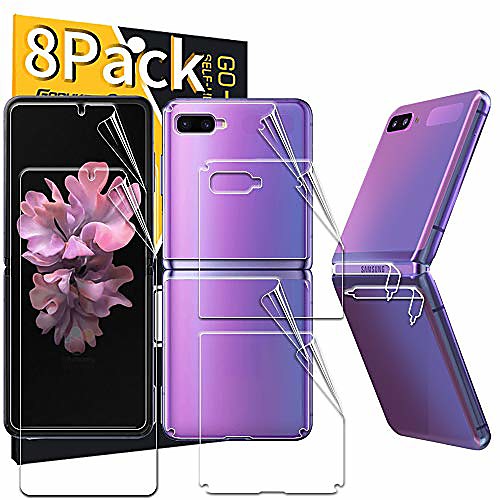 Phone Screen Protector For Samsung Galaxy Galaxy Z Flip TPU 2 pcs High Definition (HD) Ultra Thin Scratch Proof Front & Back Protector Phone Accessory
Phone Screen Protector For Samsung Galaxy Galaxy Z Flip TPU 2 pcs High Definition (HD) Ultra Thin Scratch Proof Front & Back Protector Phone Accessory