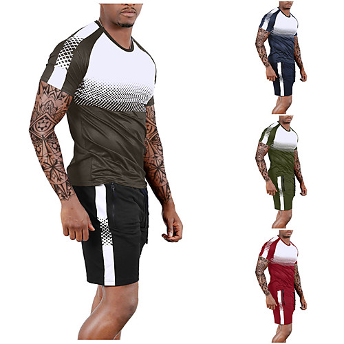 Men's Sporty Casual / Sporty Breathable Soft Holiday Beach Shorts Suit Pants Gradient Short Drawstring Elastic Waist Gray Green ArmyGreen White Blue Red
Men's Sporty Casual / Sporty Breathable Soft Holiday Beach Shorts Suit Pants Gradient Short Drawstring Elastic Waist Gray Green ArmyGreen White Blue Red