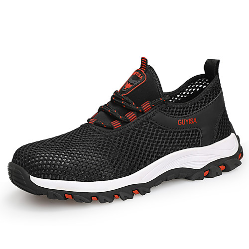 Lightweight Safety Shoes Steel Toe Cap Trainners Mesh Breathable Men Women Outddoor Toe Proctective Non-Slipping Wear Proof Booties / Ankle Boots Black Summer
Lightweight Safety Shoes Steel Toe Cap Trainners Mesh Breathable Men Women Outddoor Toe Proctective Non-Slipping Wear Proof Booties / Ankle Boots Black Summer