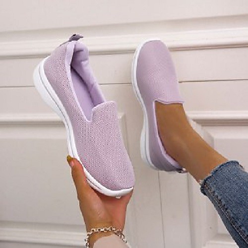 Women's Loafers & Slip-Ons Wedge Heel Round Toe Elastic Fabric Solid Colored Black Blue Pink
Women's Loafers & Slip-Ons Wedge Heel Round Toe Elastic Fabric Solid Colored Black Blue Pink