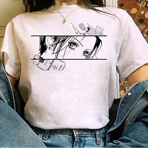 Inspired by NANA Cosplay Anime Cartoon Polyester / Cotton Blend Print Harajuku Graphic Kawaii T-shirt For Women's / Men's
Inspired by NANA Cosplay Anime Cartoon Polyester / Cotton Blend Print Harajuku Graphic Kawaii T-shirt For Women's / Men's