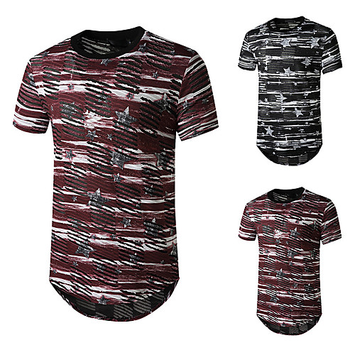 Men's Tee T shirt Shirt Graphic Rendering Plus Size Short Sleeve Casual Tops Basic Designer Hip Hop Slim Fit Red Black
Men's Tee T shirt Shirt Graphic Rendering Plus Size Short Sleeve Casual Tops Basic Designer Hip Hop Slim Fit Red Black