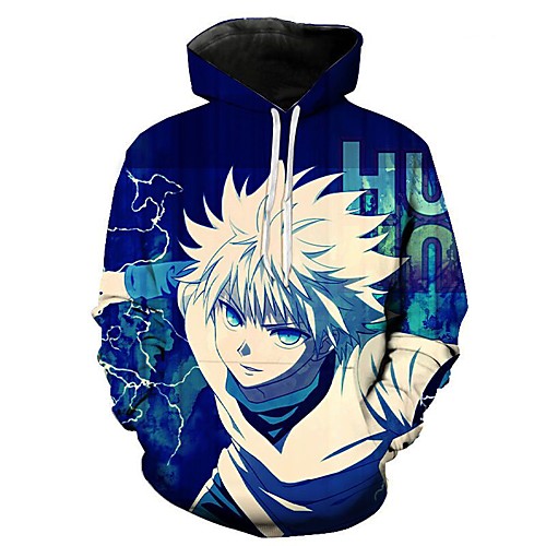 Inspired by Hunter X Hunter Cosplay Anime Cartoon 100% Polyester 3D Harajuku Graphic Kawaii Hoodie For Women's / Men's
Inspired by Hunter X Hunter Cosplay Anime Cartoon 100% Polyester 3D Harajuku Graphic Kawaii Hoodie For Women's / Men's