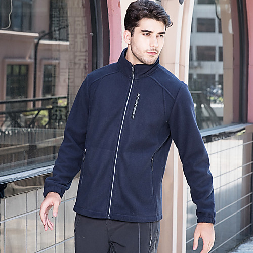 Men's Jacket Sport Spring & Fall Winter Regular Coat Stand Collar Slim Sporty Jacket Long Sleeve non-printing Solid Colored Patchwork Dusty Blue Black
Men's Jacket Sport Spring & Fall Winter Regular Coat Stand Collar Slim Sporty Jacket Long Sleeve non-printing Solid Colored Patchwork Dusty Blue Black