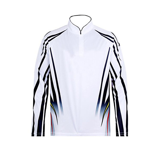 CAWANFLY Men's Fishing Jacket Outdoor Long Sleeve UPF50 Quick Dry Waterproof Zipper Lightweight Breathable Jacket Top Autumn / Fall Spring Athleisure Fishing Camping & Hiking Silver BlackWhite
CAWANFLY Men's Fishing Jacket Outdoor Long Sleeve UPF50 Quick Dry Waterproof Zipper Lightweight Breathable Jacket Top Autumn / Fall Spring Athleisure Fishing Camping & Hiking Silver BlackWhite