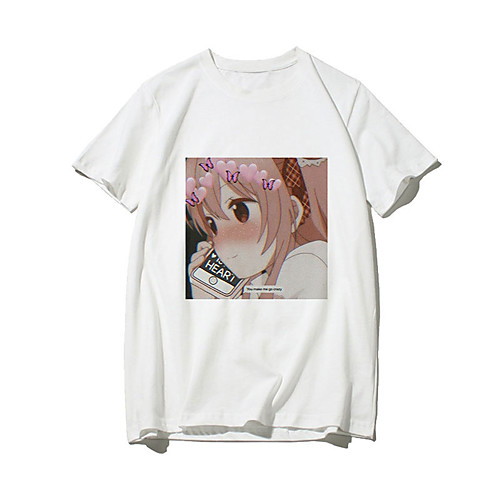 Inspired by Darling in the Franxx Zero Two Anime Cartoon Polyester / Cotton Blend Print Harajuku Graphic Kawaii T-shirt For Women's / Men's
Inspired by Darling in the Franxx Zero Two Anime Cartoon Polyester / Cotton Blend Print Harajuku Graphic Kawaii T-shirt For Women's / Men's