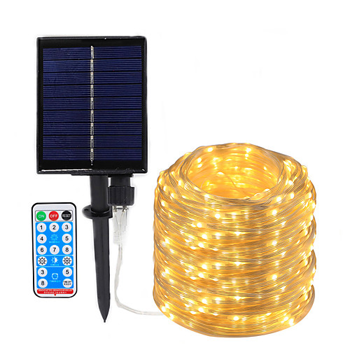 Outdoor Solar String Light 1pcs 22m 200 LEDs 12m 100 LEDs Solar Leather Thread Outdoor Lamp Fairy String Lights For Holiday Christmas Party Waterproof Garden Backyard Patio Garland
Outdoor Solar String Light 1pcs 22m 200 LEDs 12m 100 LEDs Solar Leather Thread Outdoor Lamp Fairy String Lights For Holiday Christmas Party Waterproof Garden Backyard Patio Garland