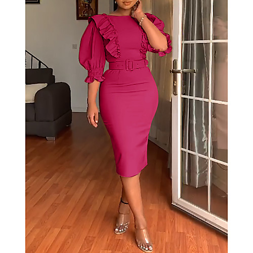 2020 fall amazon aliexpress ebay independent station cross-border women's temperament slim office african dress
2020 fall amazon aliexpress ebay independent station cross-border women's temperament slim office african dress