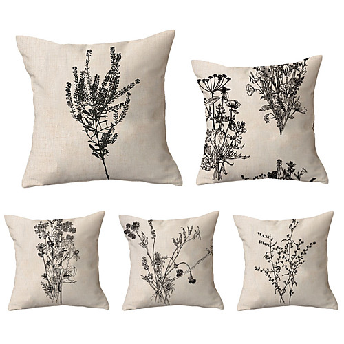 Floral Pastoral Double Side Cushion Cover 5PC Soft Decorative Square Throw Pillow Cover Cushion Case Pillowcase for Sofa Bedroom Livingroom Outdoor Superior Quality Machine Washable Outdoor Cushion for Sofa Couch Bed Chair
Floral Pastoral Double Side Cushion Cover 5PC Soft Decorative Square Throw Pillow Cover Cushion Case Pillowcase for Sofa Bedroom Livingroom Outdoor Superior Quality Machine Washable Outdoor Cushion for Sofa Couch Bed Chair