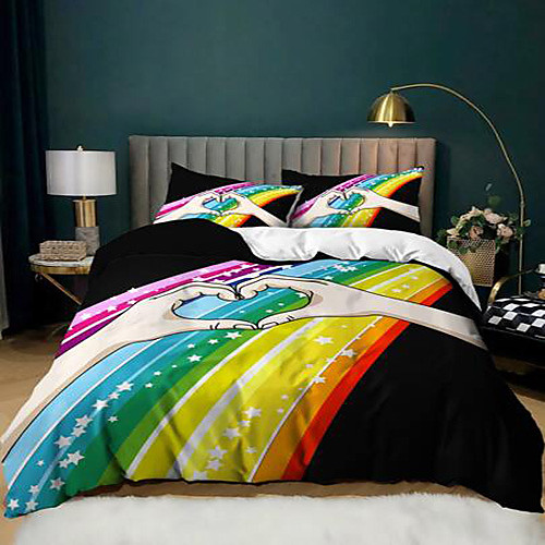 3-Piece Duvet Cover Set Hotel Bedding Sets Comforter Cover with Soft Lightweight Microfiber Include 1 Duvet Cover 2 Pillowcases for Double/Queen/King(1 Pillowcase for Twin/Single)
3-Piece Duvet Cover Set Hotel Bedding Sets Comforter Cover with Soft Lightweight Microfiber Include 1 Duvet Cover 2 Pillowcases for Double/Queen/King(1 Pillowcase for Twin/Single)