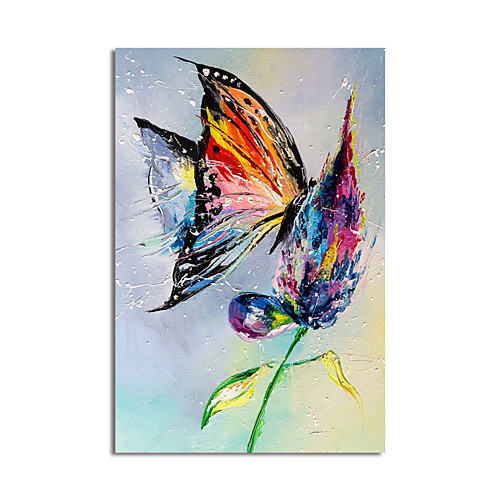 Oil Painting Handmade Hand Painted Wall Art Animal Butterfly Home Decoration Dcor Stretched Frame Ready to Hang
Oil Painting Handmade Hand Painted Wall Art Animal Butterfly Home Decoration Dcor Stretched Frame Ready to Hang