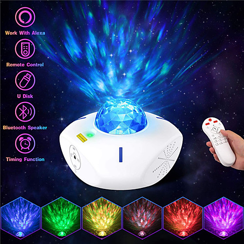 Star Galaxy Projector Light Projector Light Remote Controlled Laser Light Projector Smart App Control Party Wedding Gift RGBWhite
Star Galaxy Projector Light Projector Light Remote Controlled Laser Light Projector Smart App Control Party Wedding Gift RGBWhite