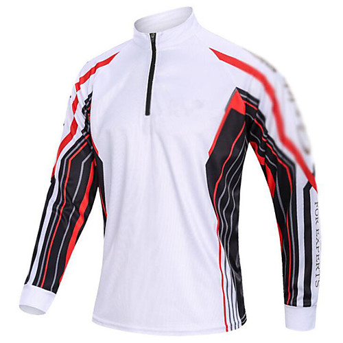 CAWANFLY Men's Fishing Jacket Outdoor Long Sleeve UPF50 Quick Dry Waterproof Zipper Breathable UV Protection Jacket Top Autumn / Fall Spring Summer Athleisure Fishing Camping & Hiking Red / black
CAWANFLY Men's Fishing Jacket Outdoor Long Sleeve UPF50 Quick Dry Waterproof Zipper Breathable UV Protection Jacket Top Autumn / Fall Spring Summer Athleisure Fishing Camping & Hiking Red / black