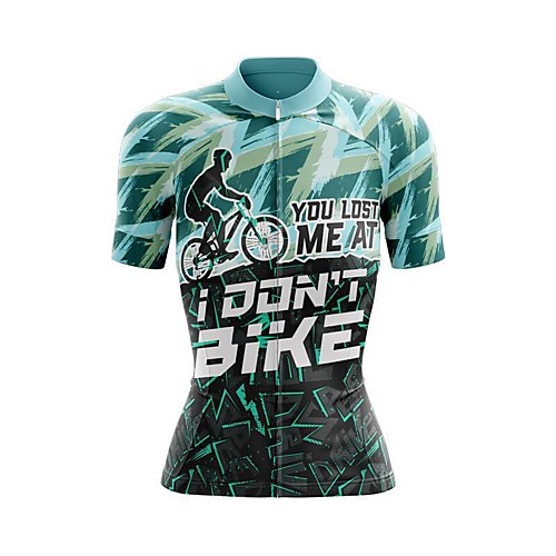 21Grams Women's Short Sleeve Cycling Jersey Summer Spandex Green 3D Bike Top Mountain Bike MTB Road Bike Cycling Sports Clothing Apparel / Stretchy / Athleisure
21Grams Women's Short Sleeve Cycling Jersey Summer Spandex Green 3D Bike Top Mountain Bike MTB Road Bike Cycling Sports Clothing Apparel / Stretchy / Athleisure