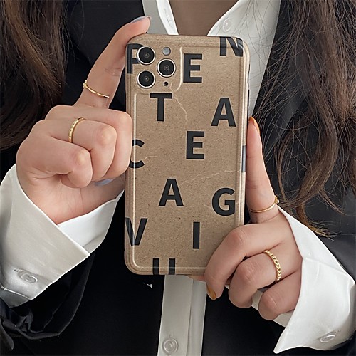 Phone Case For Apple Back Cover iPhone 12 Pro Max 11 SE 2020 X XR XS Max 8 7 Shockproof Dustproof Word / Phrase TPU
Phone Case For Apple Back Cover iPhone 12 Pro Max 11 SE 2020 X XR XS Max 8 7 Shockproof Dustproof Word / Phrase TPU
