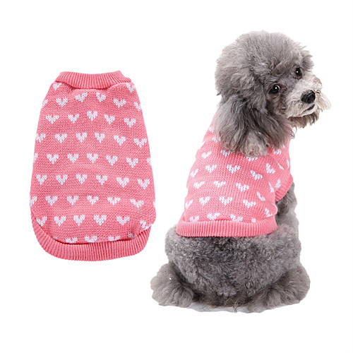 Dog Costume Shirt / T-Shirt Heart Simple Style For Indoor and Outdoor Use Casual / Daily Outdoor Winter Dog Clothes Puppy Clothes Dog Outfits Warm Red Blue Pink Costume for Girl and Boy Dog Polyester
Dog Costume Shirt / T-Shirt Heart Simple Style For Indoor and Outdoor Use Casual / Daily Outdoor Winter Dog Clothes Puppy Clothes Dog Outfits Warm Red Blue Pink Costume for Girl and Boy Dog Polyester
