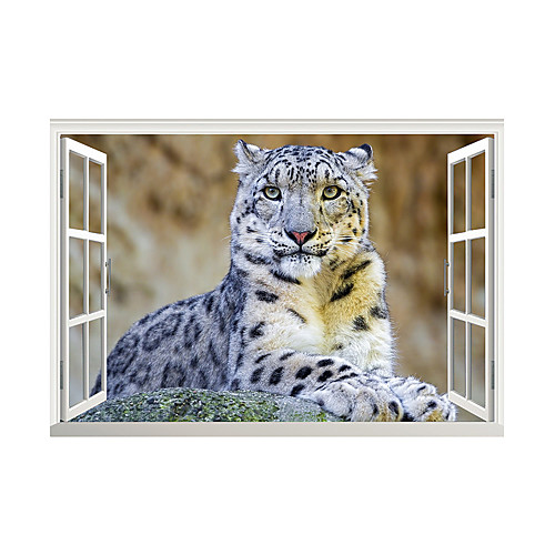 3D Fake Window Cute Leopard Home Children's Room Background Decoration Can Be Removed Stickers
3D Fake Window Cute Leopard Home Children's Room Background Decoration Can Be Removed Stickers