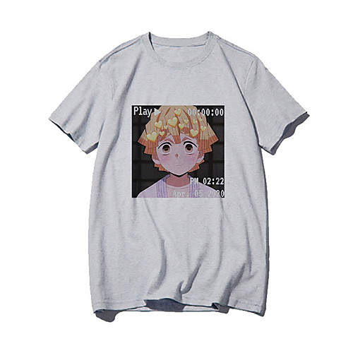 Inspired by Demon Slayer Cosplay Anime Cartoon Polyester / Cotton Blend Print Harajuku Graphic Kawaii T-shirt For Women's / Men's
Inspired by Demon Slayer Cosplay Anime Cartoon Polyester / Cotton Blend Print Harajuku Graphic Kawaii T-shirt For Women's / Men's