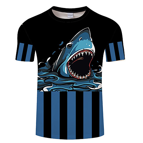Men's Unisex Tee T shirt Shirt 3D Print Striped Graphic Prints Animal Plus Size 3D Print Short Sleeve Casual Tops Basic Designer Big and Tall Blue Red Orange
Men's Unisex Tee T shirt Shirt 3D Print Striped Graphic Prints Animal Plus Size 3D Print Short Sleeve Casual Tops Basic Designer Big and Tall Blue Red Orange