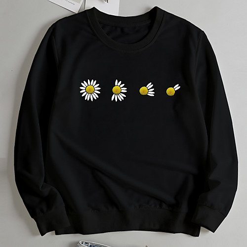 Women's Pullover Sweatshirt Chrysanthemum Casual Other Prints Casual Hoodies Sweatshirts Loose Yellow Light Grey White
Women's Pullover Sweatshirt Chrysanthemum Casual Other Prints Casual Hoodies Sweatshirts Loose Yellow Light Grey White