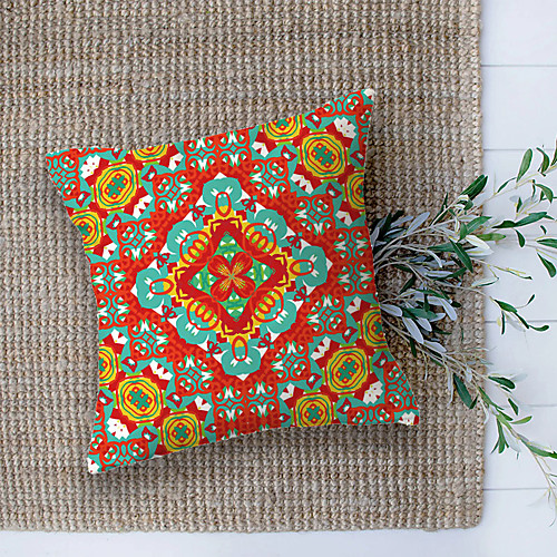 Boho Double Side Cushion Cover 1PC Soft Decorative Square Throw Pillow Cover Cushion Case Pillowcase for Sofa Bedroom Superior Quality Machine Washable Outdoor Cushion for Sofa Couch Bed Chair
Boho Double Side Cushion Cover 1PC Soft Decorative Square Throw Pillow Cover Cushion Case Pillowcase for Sofa Bedroom Superior Quality Machine Washable Outdoor Cushion for Sofa Couch Bed Chair