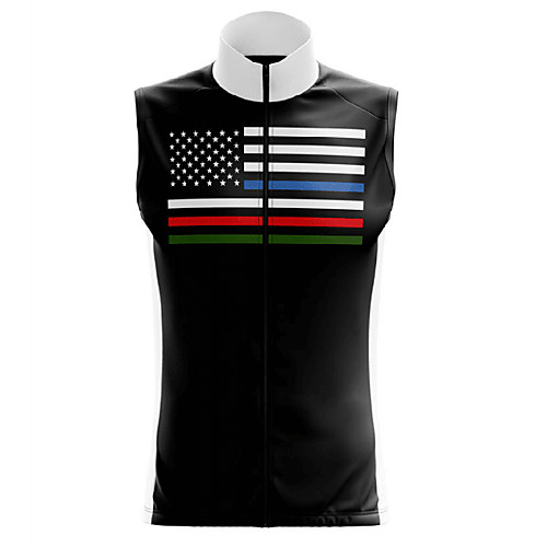 21Grams Women's Sleeveless Cycling Jersey Summer Spandex Polyester Black USA National Flag Bike Top Mountain Bike MTB Road Bike Cycling Breathable Back Pocket Sports Clothing Apparel / Stretchy
21Grams Women's Sleeveless Cycling Jersey Summer Spandex Polyester Black USA National Flag Bike Top Mountain Bike MTB Road Bike Cycling Breathable Back Pocket Sports Clothing Apparel / Stretchy