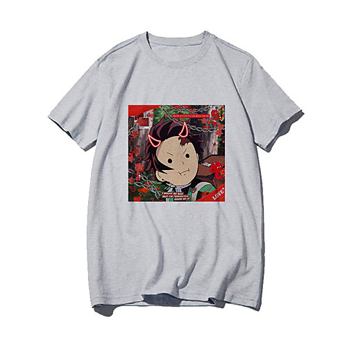 Inspired by Demon Slayer Cosplay Anime Cartoon Polyester / Cotton Blend Print Harajuku Graphic Kawaii T-shirt For Women's / Men's
Inspired by Demon Slayer Cosplay Anime Cartoon Polyester / Cotton Blend Print Harajuku Graphic Kawaii T-shirt For Women's / Men's