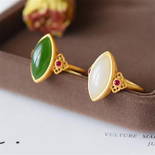 Ring Mismatched Green White Copper 14K Gold Plated Stylish Artistic Simple 1pc Adjustable / Women's / Open Cuff Ring / Adjustable Ring
Ring Mismatched Green White Copper 14K Gold Plated Stylish Artistic Simple 1pc Adjustable / Women's / Open Cuff Ring / Adjustable Ring