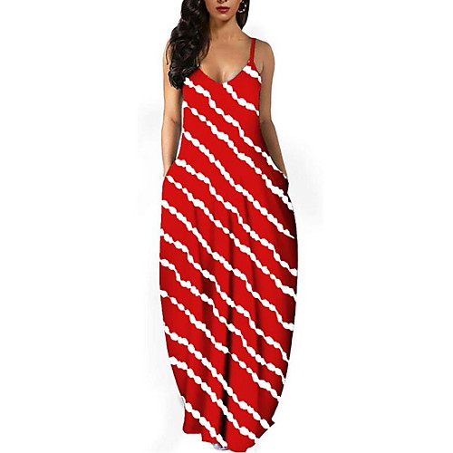 Women's Strap Dress Maxi long Dress Blue Purple Yellow Wine Green Red Sleeveless Print Pocket Summer V Neck Casual 2021 S M L XL XXL
Women's Strap Dress Maxi long Dress Blue Purple Yellow Wine Green Red Sleeveless Print Pocket Summer V Neck Casual 2021 S M L XL XXL