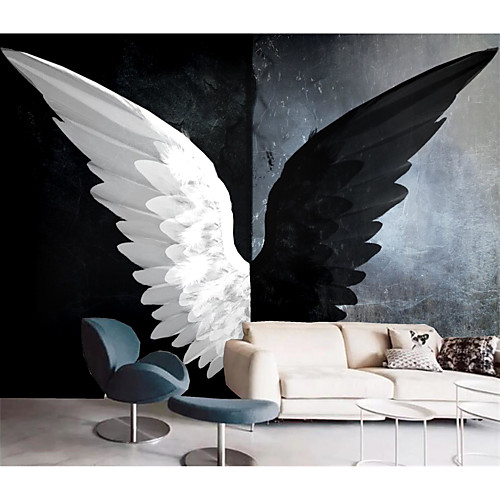Mural Wallpaper Wall Sticker Covering Print Adhesive Required Black White Wing Canvas Home Décor
Mural Wallpaper Wall Sticker Covering Print Adhesive Required Black White Wing Canvas Home Décor