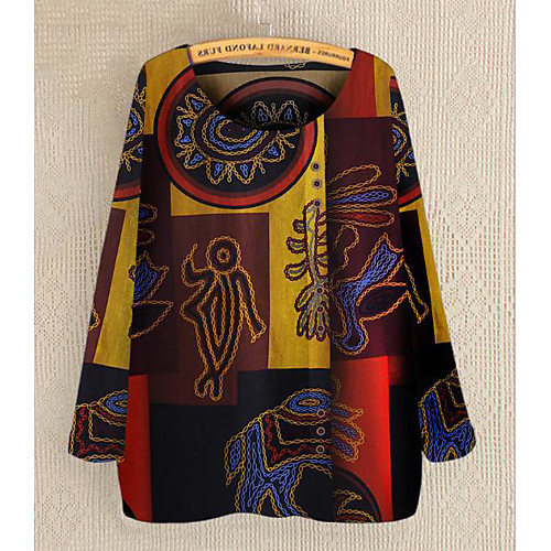 Women's Plus Size Tops Blouse Shirt Graphic Long Sleeve U Neck Spring Summer Minions Little Red Man Blue Black Big Size L XL 2XL 3XL 4XL
Women's Plus Size Tops Blouse Shirt Graphic Long Sleeve U Neck Spring Summer Minions Little Red Man Blue Black Big Size L XL 2XL 3XL 4XL