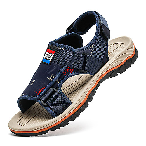 Men's Sandals Sporty Look Flat Sandals Sporty Casual Classic Daily Outdoor Synthetics Breathable Non-slipping Height-increasing Booties / Ankle Boots Blue Khaki Black Color Block Fall Summer
Men's Sandals Sporty Look Flat Sandals Sporty Casual Classic Daily Outdoor Synthetics Breathable Non-slipping Height-increasing Booties / Ankle Boots Blue Khaki Black Color Block Fall Summer