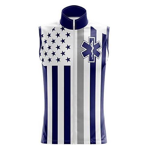 21Grams Women's Sleeveless Cycling Jersey Summer Spandex Polyester BlueWhite USA National Flag Bike Top Mountain Bike MTB Road Bike Cycling Quick Dry Moisture Wicking Breathable Sports Clothing
21Grams Women's Sleeveless Cycling Jersey Summer Spandex Polyester BlueWhite USA National Flag Bike Top Mountain Bike MTB Road Bike Cycling Quick Dry Moisture Wicking Breathable Sports Clothing