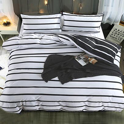 3-Piece Duvet Cover Set Hotel Bedding Sets Comforter Cover with Soft Lightweight Microfiber Include 1 Duvet Cover 2 Pillowcases for Double/Queen/King(1 Pillowcase for Twin/Single)
3-Piece Duvet Cover Set Hotel Bedding Sets Comforter Cover with Soft Lightweight Microfiber Include 1 Duvet Cover 2 Pillowcases for Double/Queen/King(1 Pillowcase for Twin/Single)