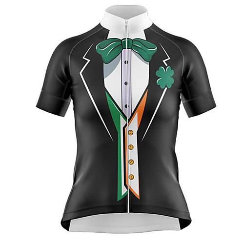 21Grams Women's Short Sleeve Cycling Jersey Summer Spandex Black 3D Bike Top Mountain Bike MTB Road Bike Cycling Sports Clothing Apparel / Stretchy / Athleisure
21Grams Women's Short Sleeve Cycling Jersey Summer Spandex Black 3D Bike Top Mountain Bike MTB Road Bike Cycling Sports Clothing Apparel / Stretchy / Athleisure