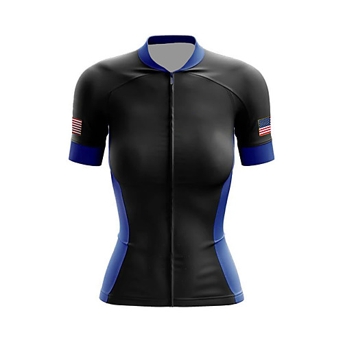 21Grams Women's Short Sleeve Cycling Jersey Summer Spandex Polyester Black Galaxy USA Bike Jersey Top Mountain Bike MTB Road Bike Cycling Breathable Back Pocket Sports Clothing Apparel / Stretchy
21Grams Women's Short Sleeve Cycling Jersey Summer Spandex Polyester Black Galaxy USA Bike Jersey Top Mountain Bike MTB Road Bike Cycling Breathable Back Pocket Sports Clothing Apparel / Stretchy