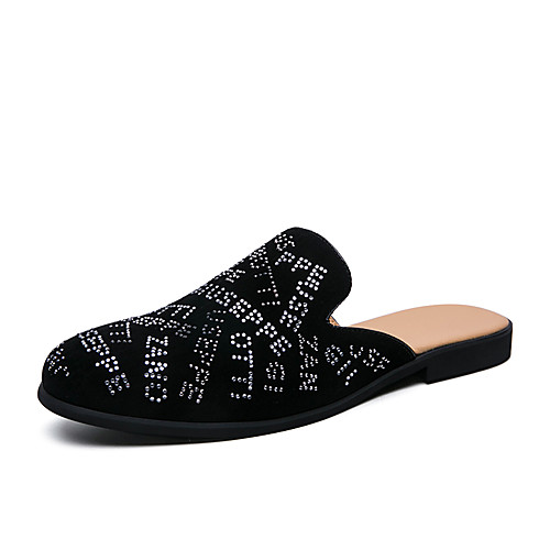 Men's Clogs & Mules Flat Sandals Casual Daily PU Breathable Non-slipping Wear Proof Black Spring Summer
Men's Clogs & Mules Flat Sandals Casual Daily PU Breathable Non-slipping Wear Proof Black Spring Summer