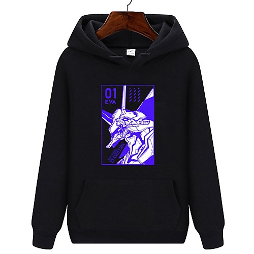 Inspired by EVA Cosplay Anime Cartoon 100% Polyester Print Harajuku Graphic Kawaii Hoodie For Women's / Men's
Inspired by EVA Cosplay Anime Cartoon 100% Polyester Print Harajuku Graphic Kawaii Hoodie For Women's / Men's