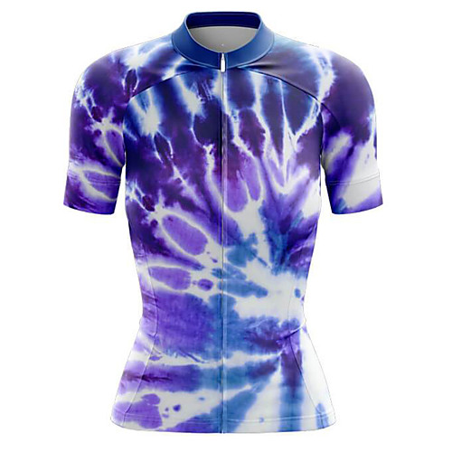 21Grams Women's Short Sleeve Cycling Jersey Summer Spandex Violet 3D Bike Top Mountain Bike MTB Road Bike Cycling Sports Clothing Apparel / Stretchy / Athleisure
21Grams Women's Short Sleeve Cycling Jersey Summer Spandex Violet 3D Bike Top Mountain Bike MTB Road Bike Cycling Sports Clothing Apparel / Stretchy / Athleisure