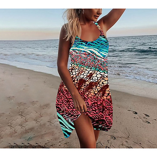 Women's Strap Dress Short Mini Dress Blue Sleeveless Solid Color Tie Dye Print Summer cold shoulder Casual 2021 S M L XL XXL 3XL 4XL 5XL
Women's Strap Dress Short Mini Dress Blue Sleeveless Solid Color Tie Dye Print Summer cold shoulder Casual 2021 S M L XL XXL 3XL 4XL 5XL