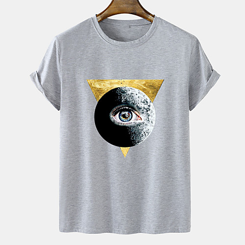 Men's Unisex Tee T shirt Hot Stamping Graphic Prints Eye Plus Size Short Sleeve Casual Tops Cotton Basic Designer Big and Tall Black Khaki Gray
Men's Unisex Tee T shirt Hot Stamping Graphic Prints Eye Plus Size Short Sleeve Casual Tops Cotton Basic Designer Big and Tall Black Khaki Gray