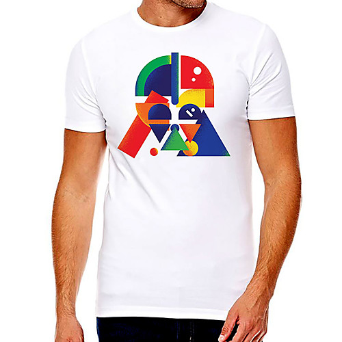 Men's Unisex Tee T shirt Hot Stamping Graphic Prints Geometry Plus Size Print Short Sleeve Casual Tops Cotton Basic Fashion Designer Big and Tall White
Men's Unisex Tee T shirt Hot Stamping Graphic Prints Geometry Plus Size Print Short Sleeve Casual Tops Cotton Basic Fashion Designer Big and Tall White