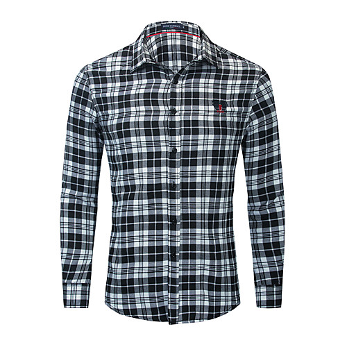 Men's Shirt Plaid Button-Down Long Sleeve Street Tops Cotton Casual Comfortable Royal Blue
Men's Shirt Plaid Button-Down Long Sleeve Street Tops Cotton Casual Comfortable Royal Blue